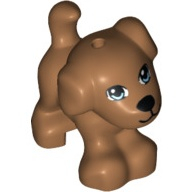 Lego pes, tělová tmavší (4611977, 6017046)